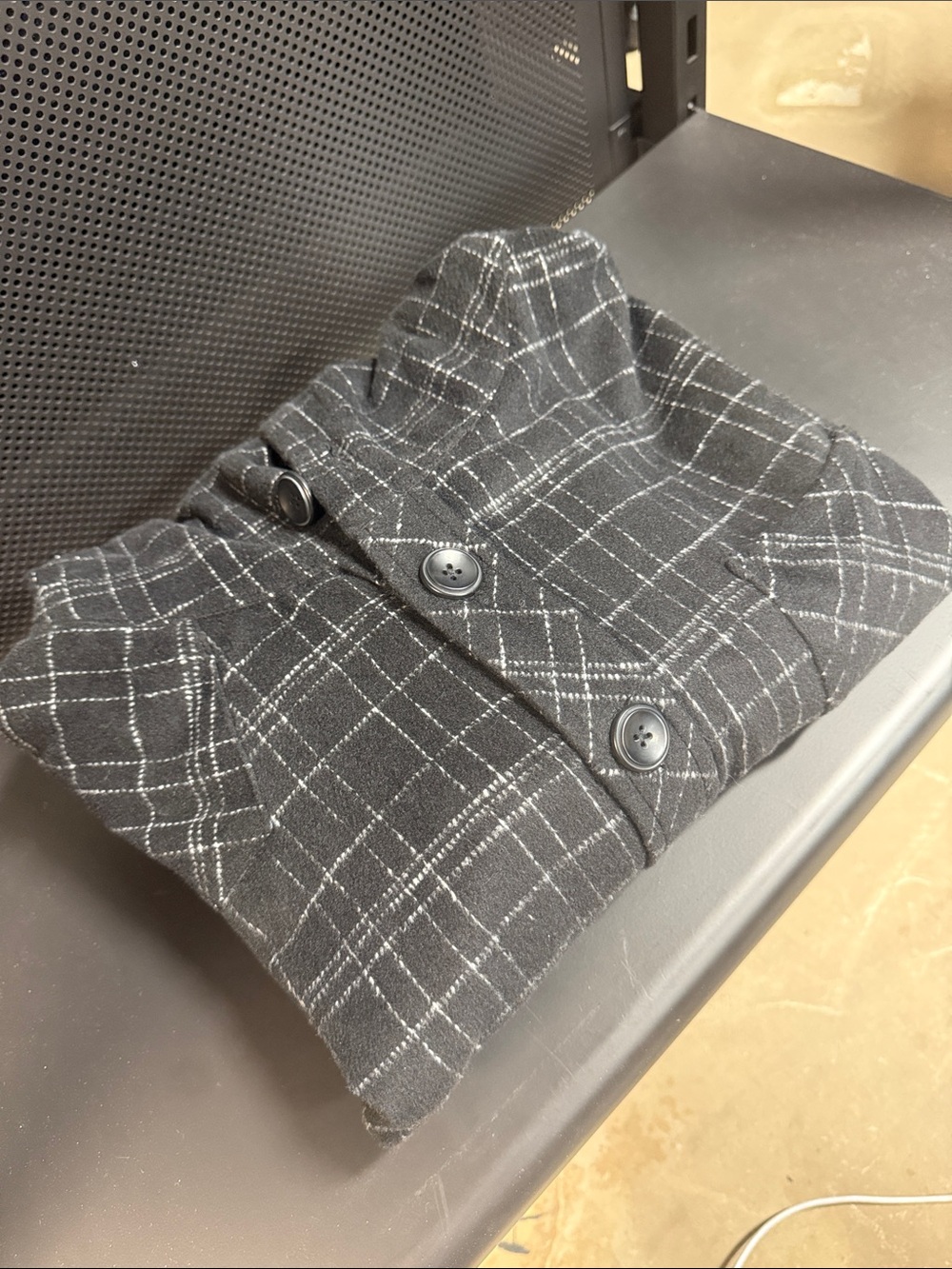 YoungLA Flannel Hoodie - Black